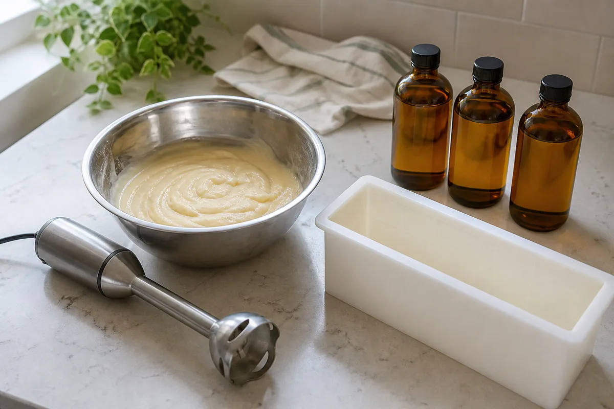 Savon naturel fait maison : méthode, sécurité, erreurs